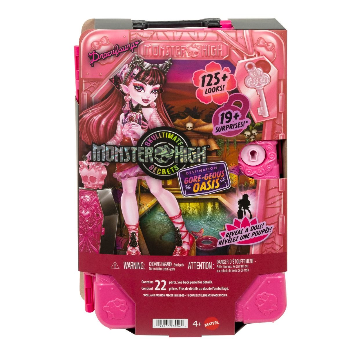 MONSTER HIGH JDR50 SKULLIMATE SECRETS OASIS DRACULAURA