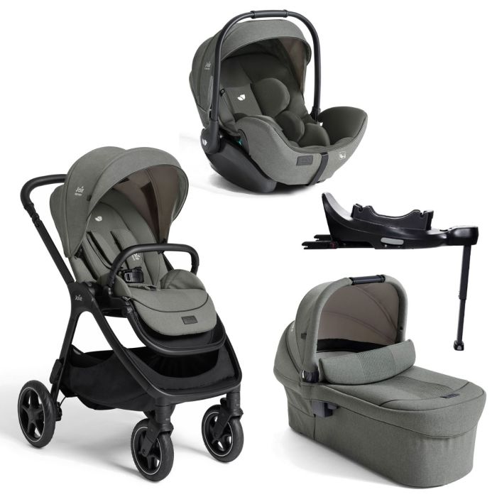 Joie Finiti Flex Travel Ready Bundle Evergreen