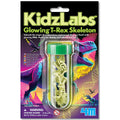4M KIDZLABS 3467 GLOWING T-REX SKELETON