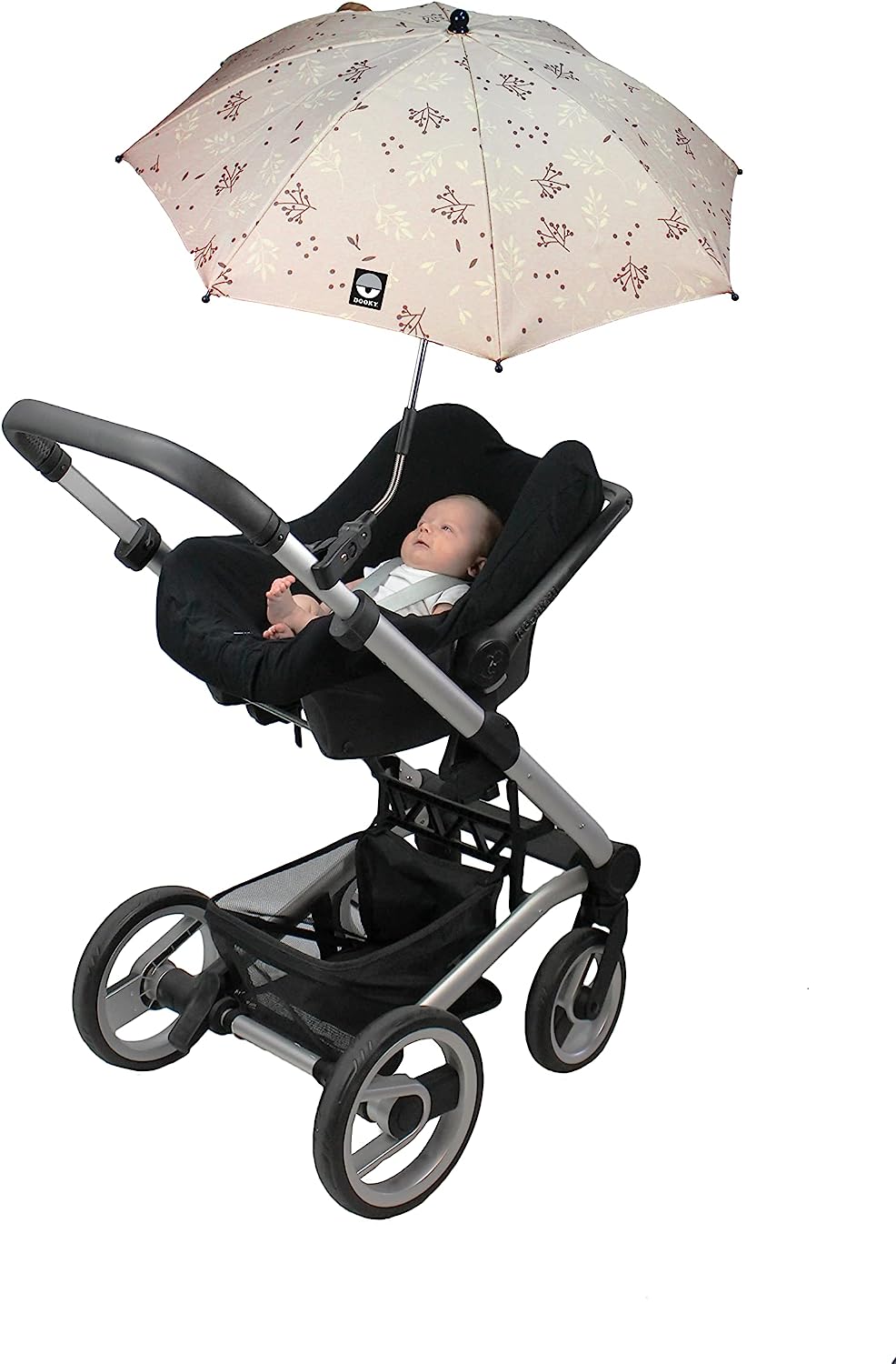 Dooky Stroller Parasol in Romantic Leaves Beige
