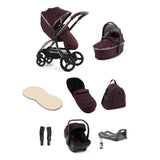 Egg 3 Travel System Bundle in Mulberry