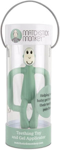 MATCHSTICK MONKEY MINT GREEN MONKEY TEETHER