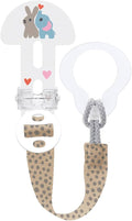 MAM Clip It Soother Holder- Pink Design may vary