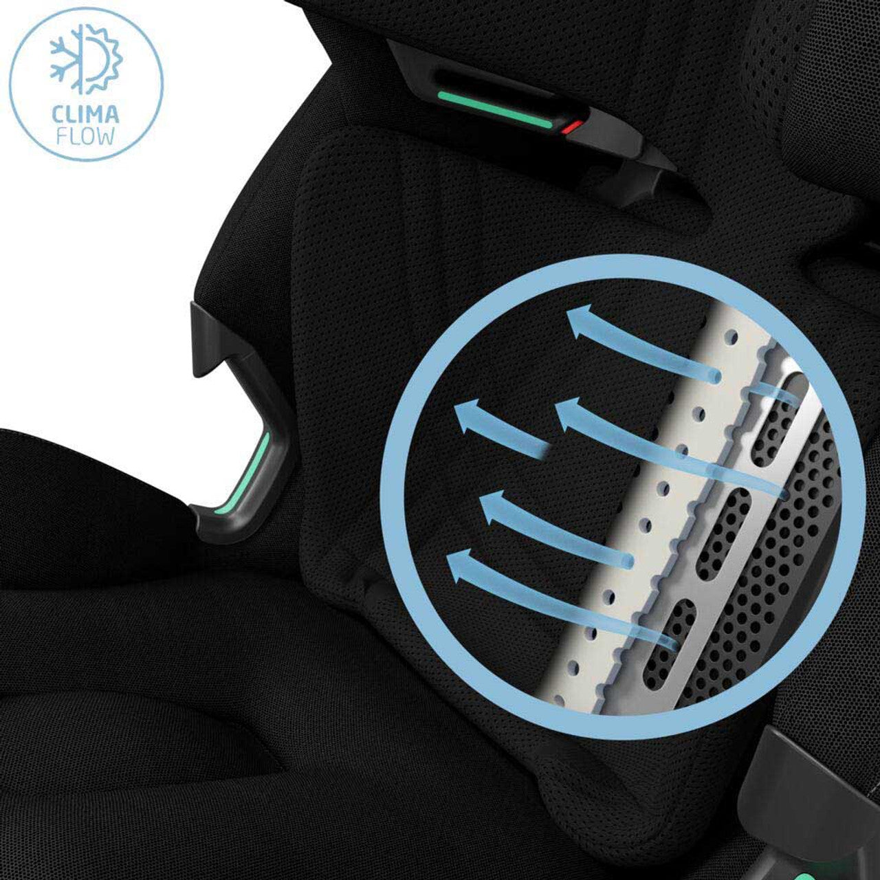 Maxi Cosi Emerald Pro isize Car seat Birth to 12 Authentic Black
