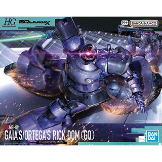 BANDAI SPRITS MK68868 HG 1/144 Gaia's/Ortega's Rick Dom (GQ)