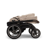 Nuna Mixx NEXT Travel System in Biscotti with Arra Flex Car seat and Curve Base
