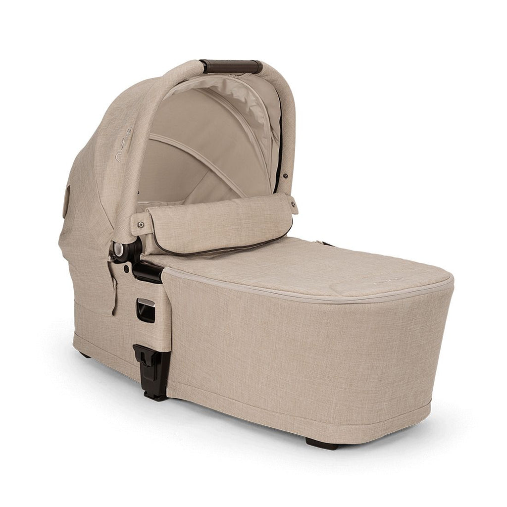 Nuna Mixx NEXT Travel System in Biscotti with Arra Flex Car seat and Curve Base