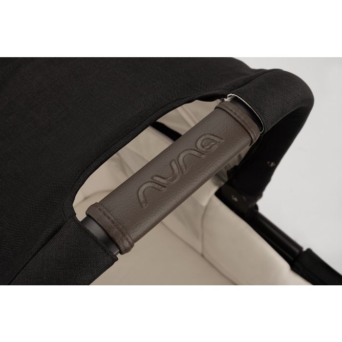 Nuna Mixx NEXT Travel System in Caviar with Arra Flex Car seat and Curve Base