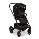 Nuna Mixx NEXT Travel System in Caviar with Arra Flex Car seat and Curve Base
