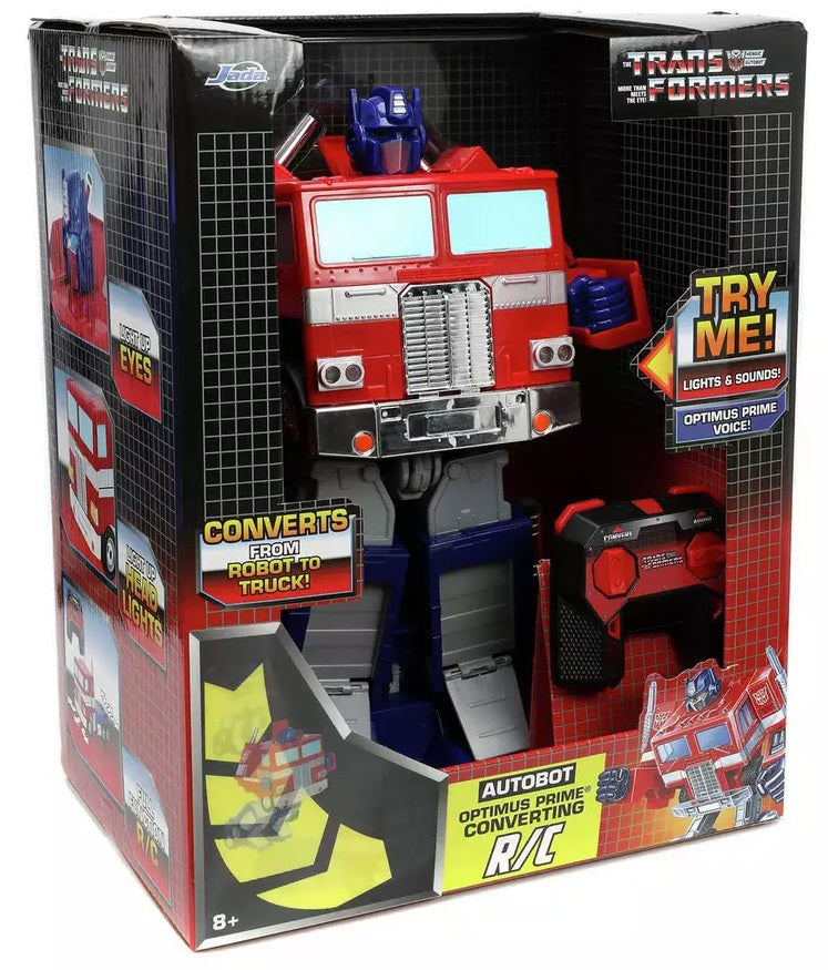 JADA33521 TRANSFORMERS REMOTE CONTROL OPTIMUS PRIME