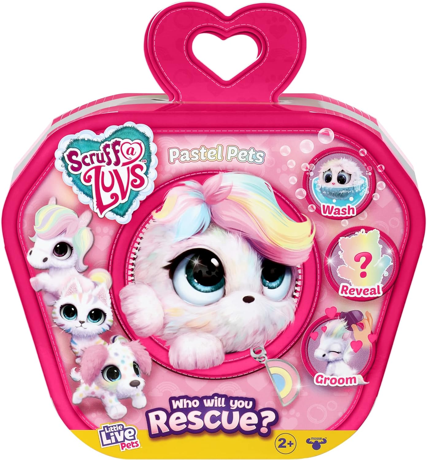 SCRUFF A LUVS 30152 PASTEL PETS WASH AND RESCUE