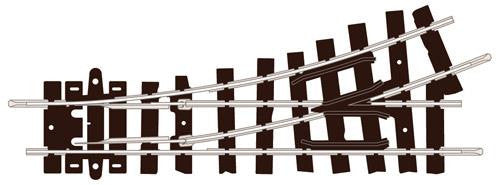 PECO ST-405 OO-9 TRACK CODE 80 RIGHT HAND TURNOUT