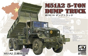 AFV CLUB AF35322 US Army M51A2 5-ton Dump Truck   1/35 SCALE