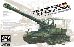 AFV CLUB AF35350 German Army M110A2G 203mm Self-Propelled Howitzer 1/35 SCALE