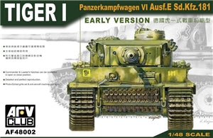 AFV CLUB AF48002   German Army Tiger I (Early) Heavy Tank   1/35 SCALE