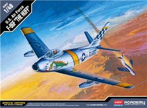 ACADEMY 12234 US Air Force F-86F The Huff Fighter Aircraft   1/48 SCALE