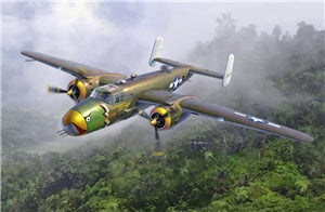 ACADEMY 12328  USAAF B-25D Pacific Theatre Medium Bomber Aircraft  1/48 SCALE