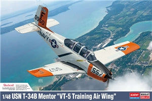 ACADEMY 12361  USN T-34B Mentor "VT-5 Training Air Wing"  1/48 SCALE