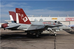 ACADEMY  12520  US Navy F/A-18+ Hornet VMFA-232 'Red Devils' Fighter Aircraft 1/72 SCALE