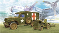 ACADEMY 13403 US Army WWII Ambulance & Towing Tractor  1/72 SCALE