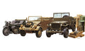 ACADEMY 13416  WWII Ground Vehicle Set  1/72 SCALE