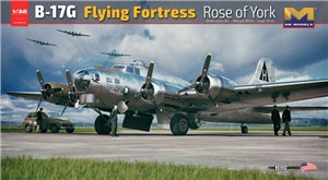 HK MODELS 01E044 USAAF B-17G Flying Fortress 'Rose of York' LE Bomber Aircraft  1/32 SCALE