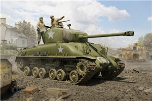 TRUMPETER US Army M4A1E8 Sherman Easy Eight WWII Medium Tank 1/16 SCALE