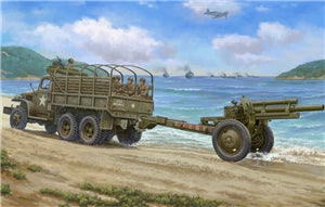 I LOVE KIT 63567 US Army CCKW-352 6x6 MG Ring Mount Version Truck & M2A1 105mm Howitzer 1/35 SCALE