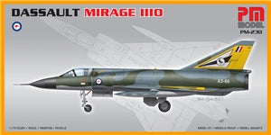 PM MODELS PM-230 Australian Air Force Mirage IIIO 5 & 77 Squadron Fighter Aircraft  1/72 SCALE