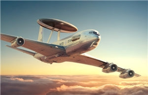 RODEN 345 US Air Force E-3 Sentry AWAC Early Warning Aircraft 1/144 Scale