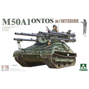 TAKOM  1019 US M50A1 Ontos w/ interior, Vietnam 1/16 SCALE