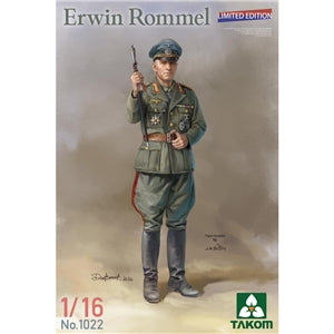 TAKOM 1022  German Army Erwin Rommel WWII Field Marshal Limited Edition Figure  1/16 SCALE