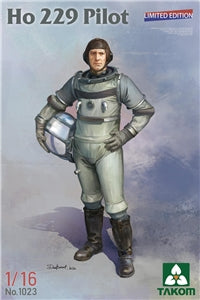 TAKOM 1023 German Air Force Horten Ho 229 Pilot Limited Edition Figure 1/16 SCALE