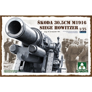 TAKOM  2011 Škoda 30.5cm M1916 Siege Howitzer 1/35 SCALE