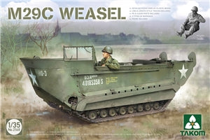 TAKOM 2168  US WWII M29C Weasel Light Amphibious Tracked Vehicle  1/35 SCALE