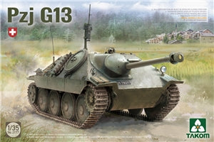 TAKOM 2177 Swiss Army Panzerjäger G 13 Tank Destroyer  1/35 SCALE