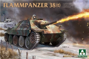 TAKOM 2180 German Army WWII Flammpanzer 38(t) Tank Destroyer  1/35TH SCALE