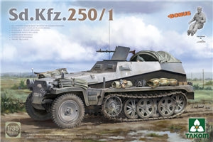 TAKOM 2184 German Army WWII Sd Kfz 250/1 Half-Track Vehicle   1/35 SCALE