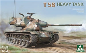 TAKOM 2204  US Army T58 Experimental Heavy Tank  1/35 SCALE
