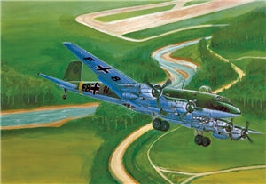 TRUMPETER 01638  German Air Force Fw 200 C-4 Condor Maritime Patrol Aircraft  1/72 SCALE