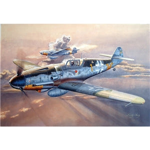 TRUMPTER 02296  German Air Force Messerschmitt Me Bf 109G-6 (Early) Fighter Aircraft 1/32 SCALE