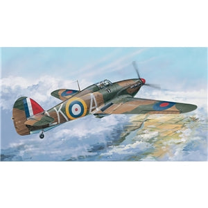 TRUMPTER  02414 British Royal Air Force Hurricane Mk I Fighter Aircraft  1/24 SCALE