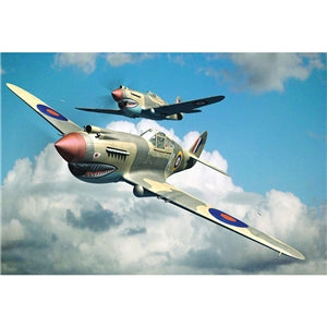 TRUMPTER 02807 USAAF P-40B Curtiss Warhawk (Tomahawk Mk IIA) Fighter Aircraft 1/48 SCALE