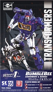TRUMPETER 03112 Transformers Soundwave & Ravage Smart Kit SK05