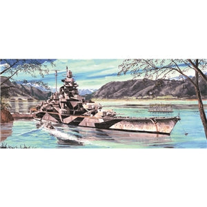 TRUMPETER  05712 German Navy Tirpitz WWII Battleship  1/700 SCALE