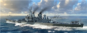 TRUMPETER 06749 USS Iowa BB-61 WWII Fast Battleship  1/700 SCALE