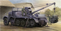 TRUMPETER 09576 German Army Schwerer Zugkraftwagen 18t SdKfz 9/1 w/ 6t Bilstein Crane 1/35 SCALE