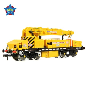 EFE  E87047 Plasser 12T YOB Diesel-Hydraulic Crane DRP81522 BR Departmental Yellow