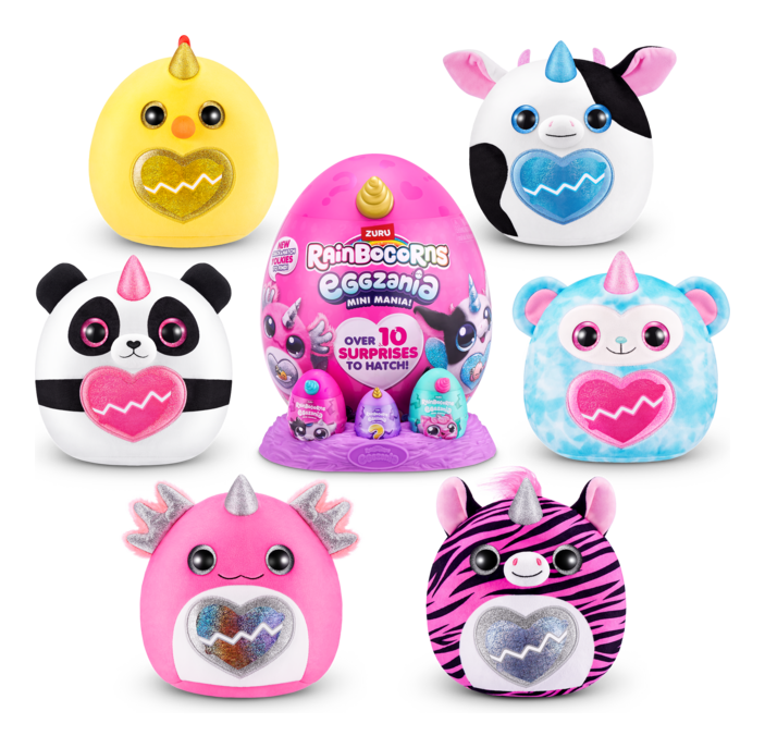 ZURU RAINBOCORNS 9296 EGGZANIA MINI MANIA SURPRISE