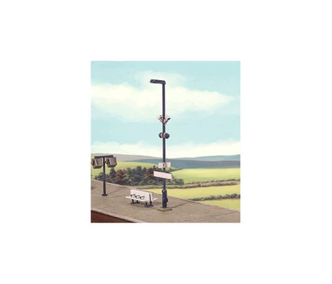 PECO RATIO 457 MODERN PLATFORM LAMPS 00 GAUGE